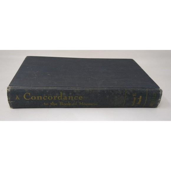 A Concordance to the Book of Mormon 1955 Herald Arthur E Starks Book Vintage 50s - Picture 1 of 14
